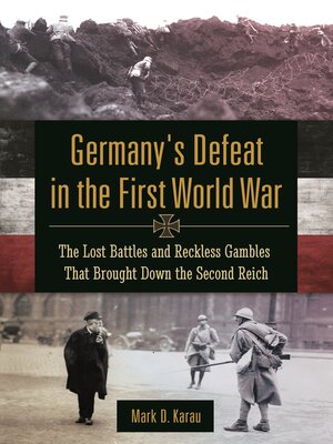 cover image of Germany's Defeat in the First World War